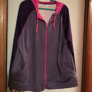 Danskin Now zip up jacket